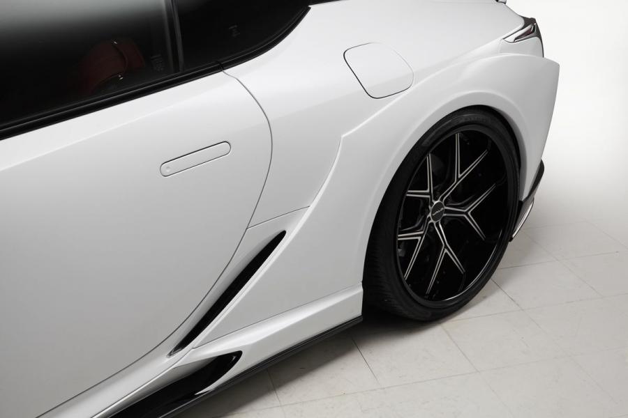 Детали экстерьера Lexus LC500 by WALD 2018 года  (фото 7 из 17)
